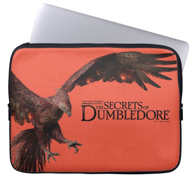 Phoenix Flying Graphic Laptop Sleeve (Voorkant)