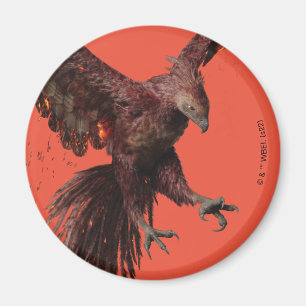 Phoenix Flying Graphic Magneet