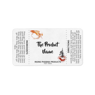 *~* Phoenix Hair Body Cream Face Bath Zeep Etiket