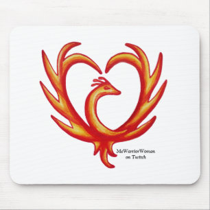 Phoenix Heart, MeWarriorWoman op Twitch Muismat