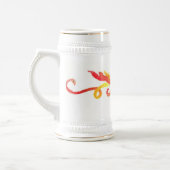 Phoenix Heart Stein Bierpul (Links)
