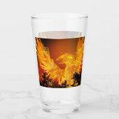 Phoenix in de Flight Glass Tumbler (Achterkant)