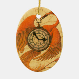 Phoenix Keramisch Ornament