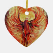 Phoenix Keramisch Ornament (Voorkant)