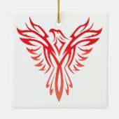Phoenix Keramisch Ornament (Achterkant)