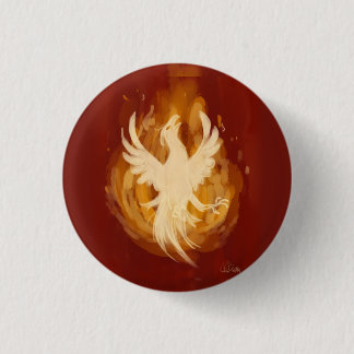 Phoenix-knoppen Ronde Button 3,2 Cm