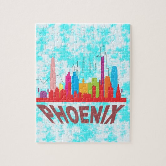 Phoenix Legpuzzel (Verticaal)