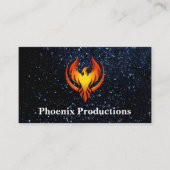 Phoenix Logo | Ruimtevaart Visitekaartje (Voorkant)