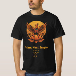 Phoenix Lotus Moon – Doorstaan. Genezen. Inspirere T-shirt