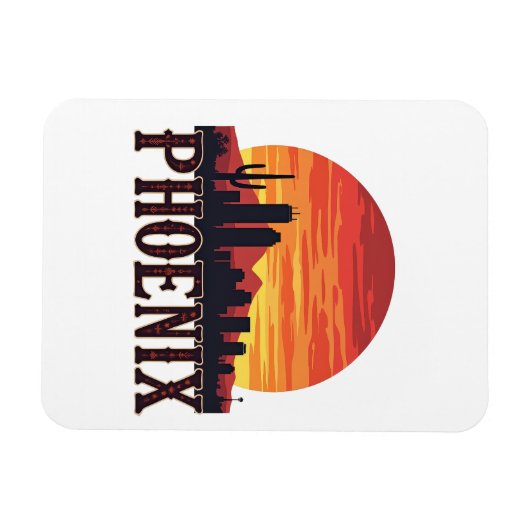 Phoenix Magneet (Horizontaal)