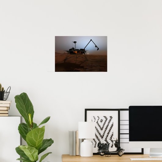 Phoenix Mars Lander 3 Poster (Thuiskantoor)