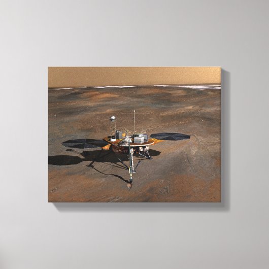 Phoenix Mars Lander 5 Canvas Afdruk (Voorkant)