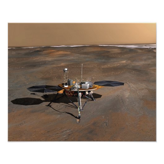Phoenix Mars Lander 5 Foto Afdruk (Voorkant)