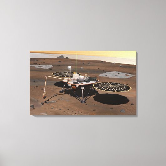Phoenix Mars Lander Canvas Afdruk (Voorkant)