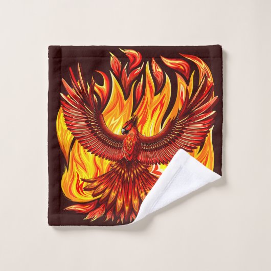 Phoenix mythologique immortelle Créature (Gant de toilette)