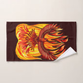 Phoenix mythologique immortelle Créature (Serviette à main)