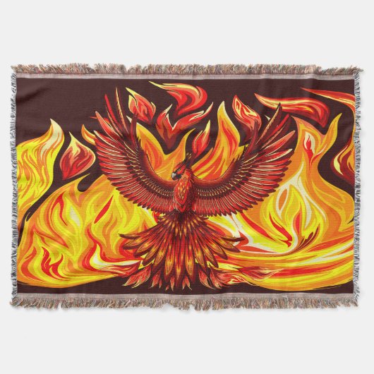Phoenix mythologische onsterfelijke schepsel deken (Voorkant)