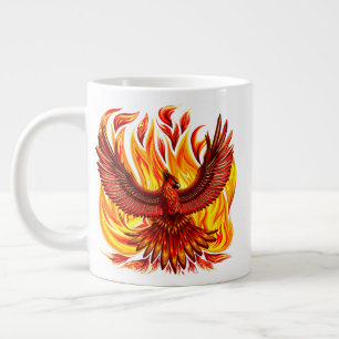 Phoenix mythologische onsterfelijke schepsel extra grote beker