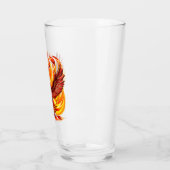 Phoenix mythologische onsterfelijke schepsel glas (Links)