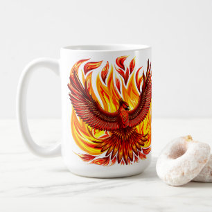 Phoenix mythologische onsterfelijke schepsel koffiemok