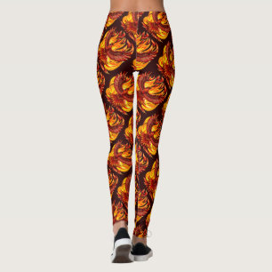 Phoenix mythologische onsterfelijke schepsel leggings