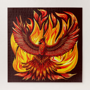 Phoenix mythologische onsterfelijke schepsel legpuzzel