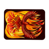 Phoenix mythologische onsterfelijke schepsel magneet (Horizontaal)
