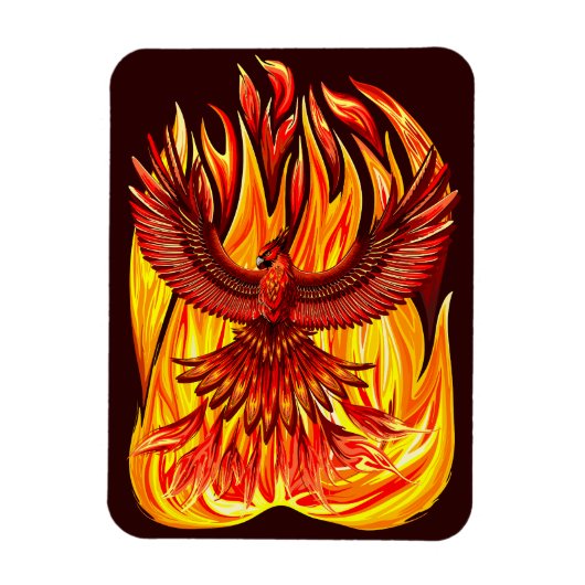 Phoenix mythologische onsterfelijke schepsel magneet (Verticaal)