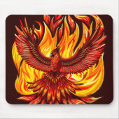 Phoenix mythologische onsterfelijke schepsel muismat (Voorkant)