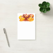 Phoenix mythologische onsterfelijke schepsel post-it® notes (Kantoor)
