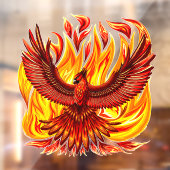 Phoenix mythologische onsterfelijke schepsel raamsticker (Vel 2)