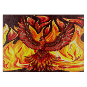 Phoenix mythologische onsterfelijke schepsel snijplank