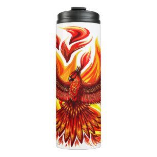 Phoenix mythologische onsterfelijke schepsel thermosbeker