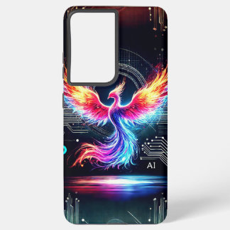 Phoenix Neon Tough Hoesje – Samsung Galaxy S21 Ult