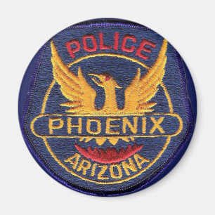 Phoenix Police Magnet Button Magneet