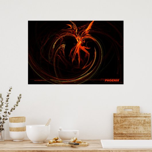 Phoenix Poster (Keuken)