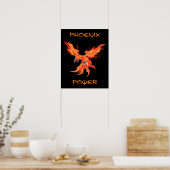 Phoenix Power Poster (Keuken)