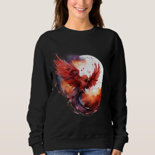 Phoenix Reborn Mythical Bird Fire Phoenix Bird Rej Trui
