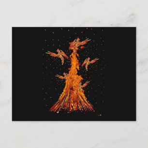 Phoenix Regeboorte Briefkaart