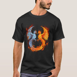 Phoenix Rejuvenation kunstwerk Phoenix Rising Myth T-shirt
