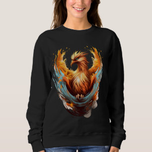 Phoenix Rejuvenation Mythical Bird kunstwerk herbo Trui
