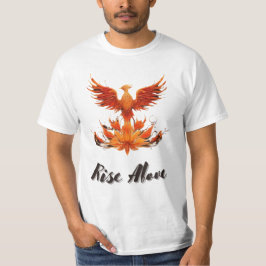 Phoenix Rijzend – Symbool van Kracht en Vernieuwin T-shirt