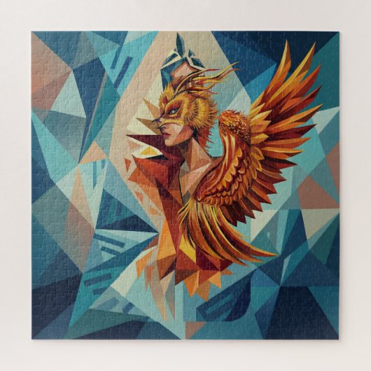 Phoenix Rise – 676-Piece Phoenix Art Puzzle Legpuzzel (Verticaal)