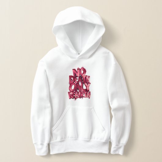 Phoenix Rise – Sweat à capuche pour enfants avec m (Poser)