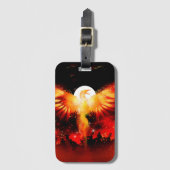 Phoenix Rising Bagage Label (Voorkant (verticaal))