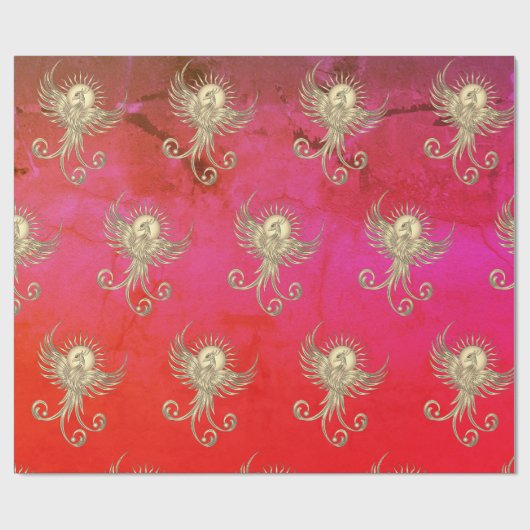 Phoenix Rising Cadeaupapier (Vlak)