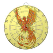 Phoenix Rising Dart Board Dartbord (Voorkant)