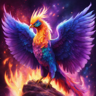 Phoenix Rising : Décors Majestic De T-Shirt