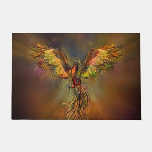 Phoenix Rising Deurmat (Voorkant)