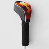 Phoenix Rising Driver Hoesje Golfheadcover (Schuin)